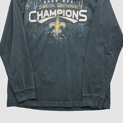 New Orleans Saints 2009 T-Shirt - Black Vintage for sale