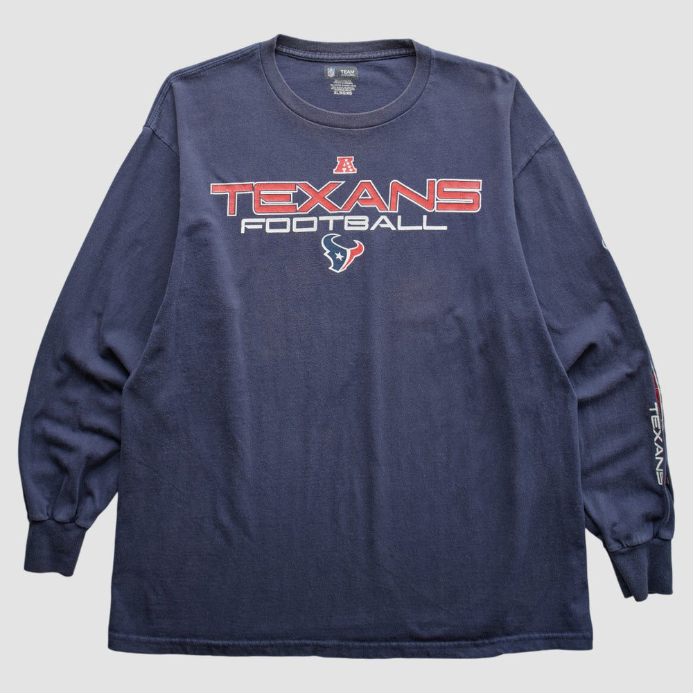 Houston Texans 2010s T-Shirt - Navy Vintage on sale