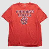 Chicago Cubs 2000s T-Shirt Red Vintage