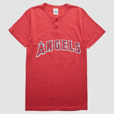 Los Angeles Angels Majestic 90s T-Shirt Red Vintage