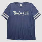 Minnesota Twins CSA 2002 T-Shirt Blue Vintage