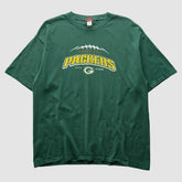 Green Bay Packers NFL 2000s T-Shirt - Green Vintage on sale