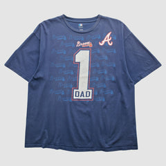 Atlanta Braves 2010s T-Shirt Blue Vintage