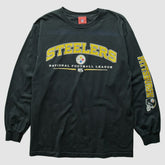 Pittsburgh Steelers NFL 2000s T-Shirt - Black Vintage discount