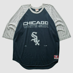 Chicago White Sox Nutmeg Mills 90s T-Shirt Navy Vintage