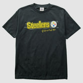 Pittsburgh Steelers NFL 2000s T-Shirt - Black Vintage sale