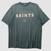 New Orleans Saints 2000s T-Shirt - Gray Vintage sale