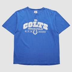 Indianapolis Colts NFL 2000s T-Shirt - Blue Vintage on sale
