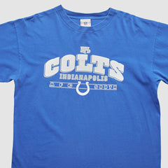 Indianapolis Colts NFL 2000s T-Shirt - Blue Vintage on sale