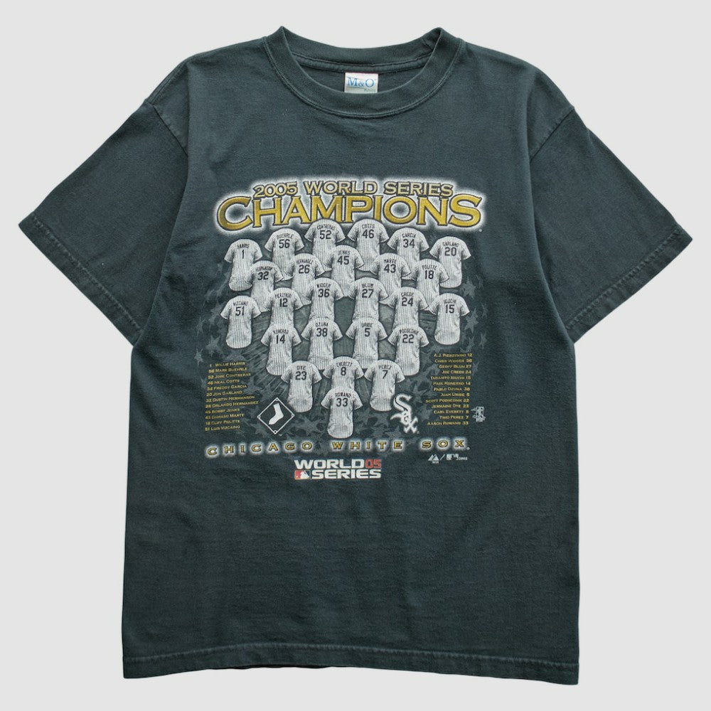 Chicago White Sox 2005 T-Shirt Black Vintage