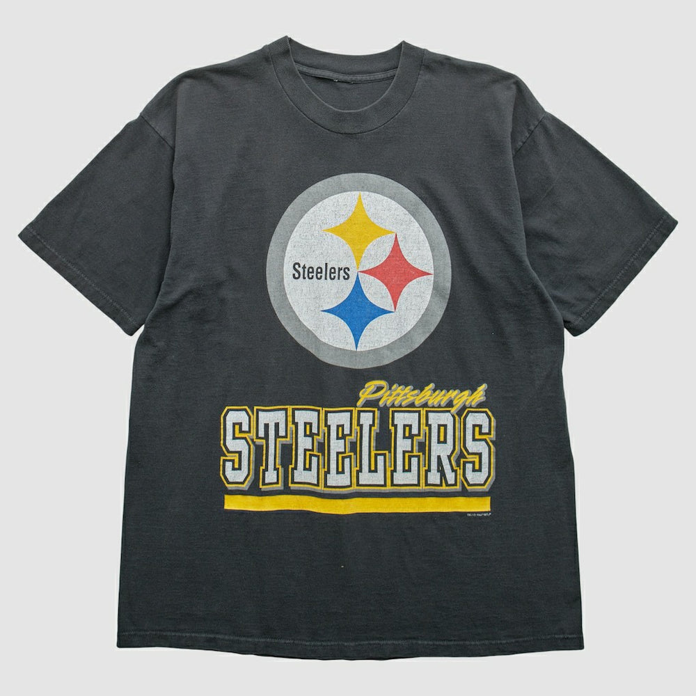 Pittsburgh Steelers 1997 T-Shirt - Black Vintage online