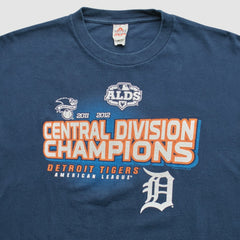Detroit Tigers 2012 T-Shirt Navy Vintage