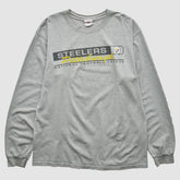 Pittsburgh Steelers 2000s T-Shirt - Gray Vintage sale