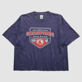 Boston Red Sox Delta 2004 T-Shirt Navy Vintage