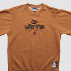 New York Jets Reebok 2000s Pullover Sweatshirt - Brown Vintage outlet