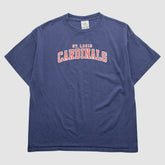 St. Louis Cardinals Adidas 2000s T-Shirt Navy Vintage