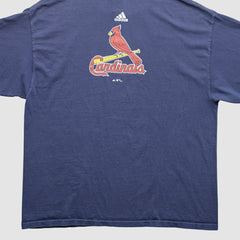 St. Louis Cardinals Adidas 2000s T-Shirt Navy Vintage