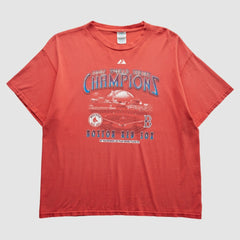 Boston Red Sox 2007 T-Shirt Red Vintage