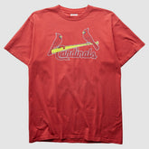 St. Louis Cardinals Majestic 2000s T-Shirt Red Vintage