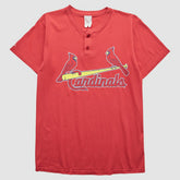 St. Louis Cardinals Majestic 2000s T-Shirt Red Vintage