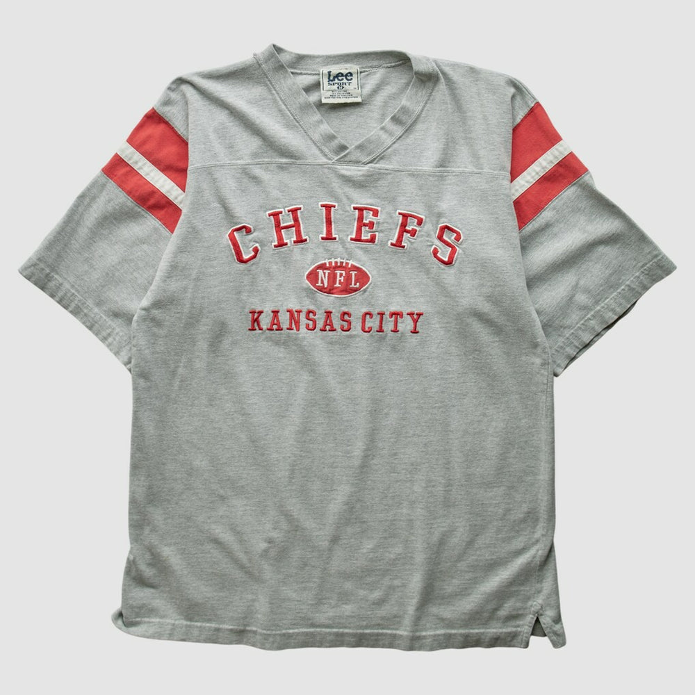 Kansas City Chiefs Lee Apparel 2000s T-Shirt - Gray Vintage outlet