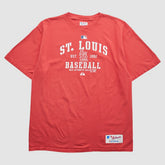 St. Louis Cardinals Majestic 2011 T-Shirt Red Vintage