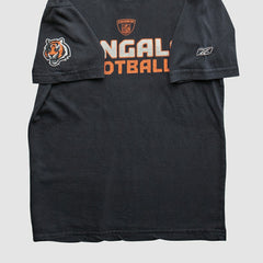 Cincinnati Bengals Reebok 2000s T-Shirt - Black Vintage on sale