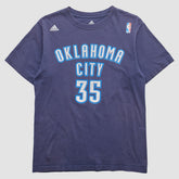 Oklahoma City Thunder 2010s T-Shirt - Navy Vintage for sale