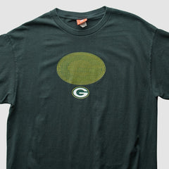 Green Bay Packers NFL 2000s T-Shirt - Black Vintage outlet