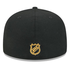 Boston Bruins New Era Core 59FIFTY Fitted Hat - Black Hats