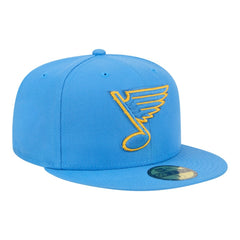 St. Louis Blues New Era Core 59FIFTY Fitted Hat - Light Blue Hats