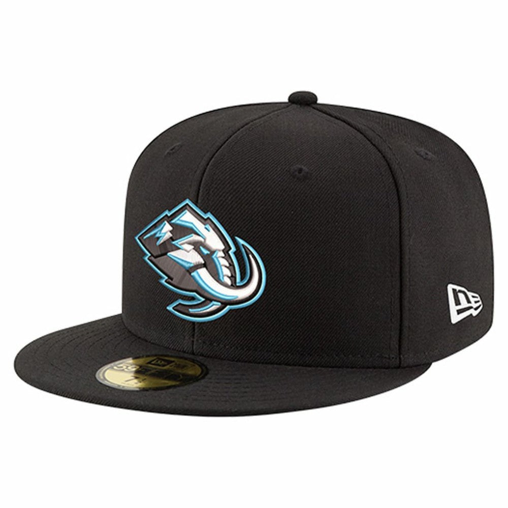 Utah Mammoth New Era Core 59FIFTY Fitted Hat - Black Hats