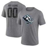 Utah Mammoth Heritage Custom Tri-Blend T-Shirt - Gray T-shirts