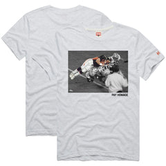 John Elway Denver Broncos Homage Unisex Pay Homage Tri-Blend T-Shirt - Ash online