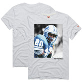 Barry Sanders Detroit Lions Homage Unisex Pay Homage Tri-Blend T-Shirt - Ash online