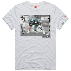 Reggie White Philadelphia Eagles Homage Unisex Pay Homage Tri-Blend T-Shirt - Ash outlet