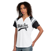 Chicago White Sox Starter Women's Game On Notch Neck T-Shirt White