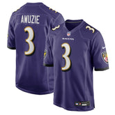 Chidobe Awuzie Baltimore Ravens Team Game Jersey - Purple outlet
