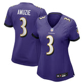 Chidobe Awuzie Baltimore Ravens Women's Team Game Jersey - Purple online