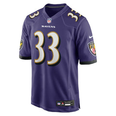 Tyler Loop Baltimore Ravens Team Game Jersey - Purple online