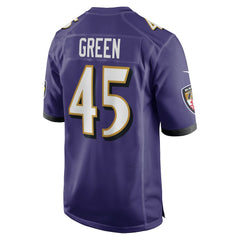 Mike Green Baltimore Ravens Team Game Jersey - Purple online