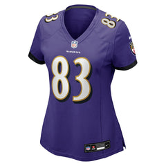 LaJohntay Wester Baltimore Ravens Women's Team Game Jersey - Purple for sale