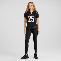 Tahj Brooks Cincinnati Bengals Women's Team Game Jersey - Black discount