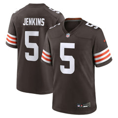 Rayshawn Jenkins Cleveland Browns Team Game Jersey - Brown outlet