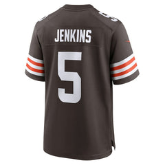 Rayshawn Jenkins Cleveland Browns Team Game Jersey - Brown outlet