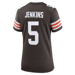 Rayshawn Jenkins Cleveland Browns Women's Team Game Jersey - Brown for sale