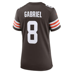 Dillon Gabriel Cleveland Browns Women's Team Game Jersey - Brown discount