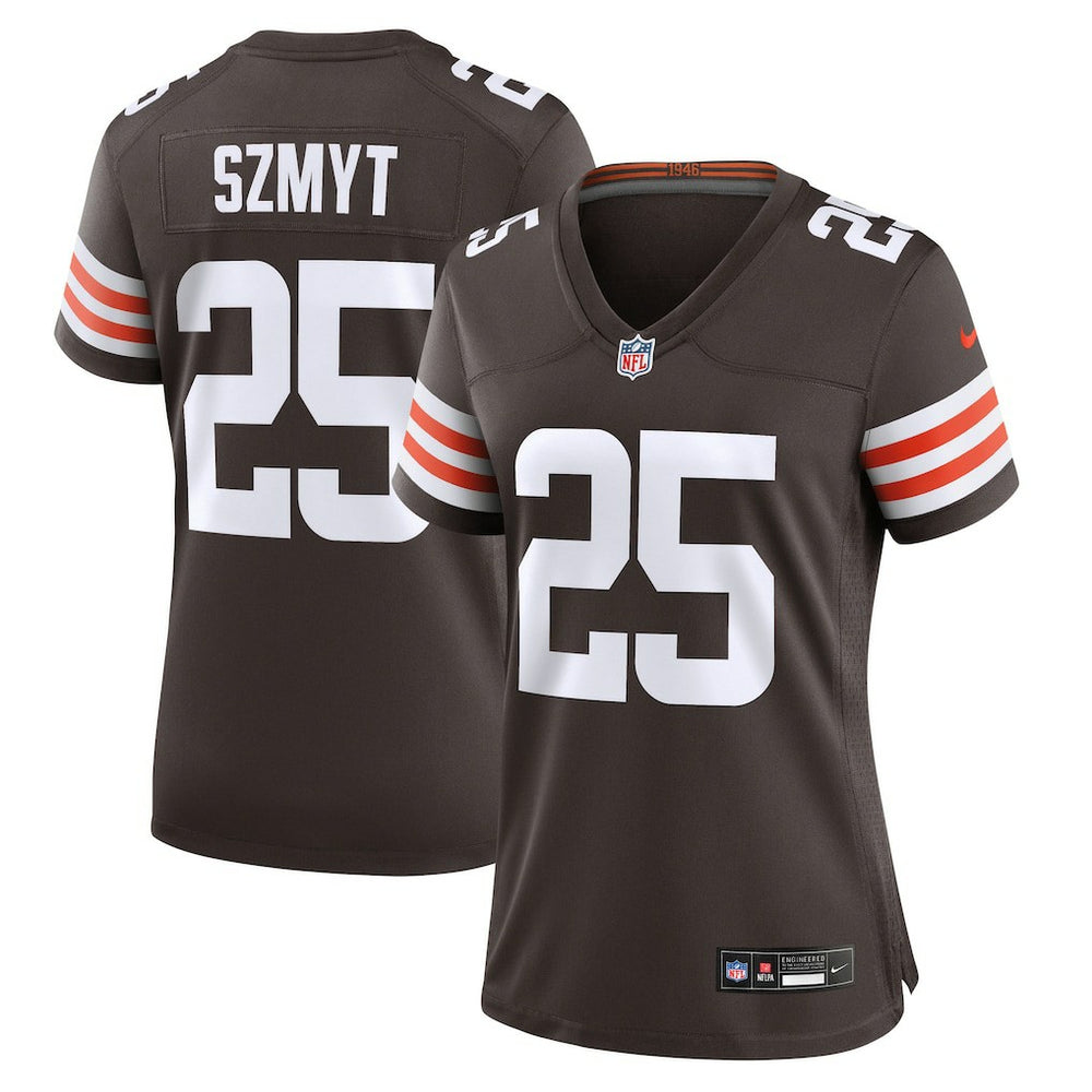 Andre Szmyt Cleveland Browns Women's Team Game Jersey - Brown on sale