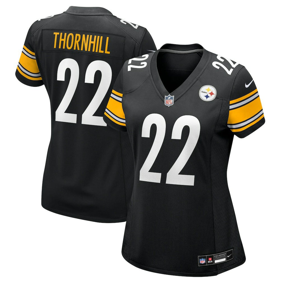 Juan Thornhill Pittsburgh Steelers Women's Team Game Jersey - Black discount