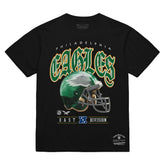 Philadelphia Eagles Unisex Classic Helmet T-Shirt - Black discount